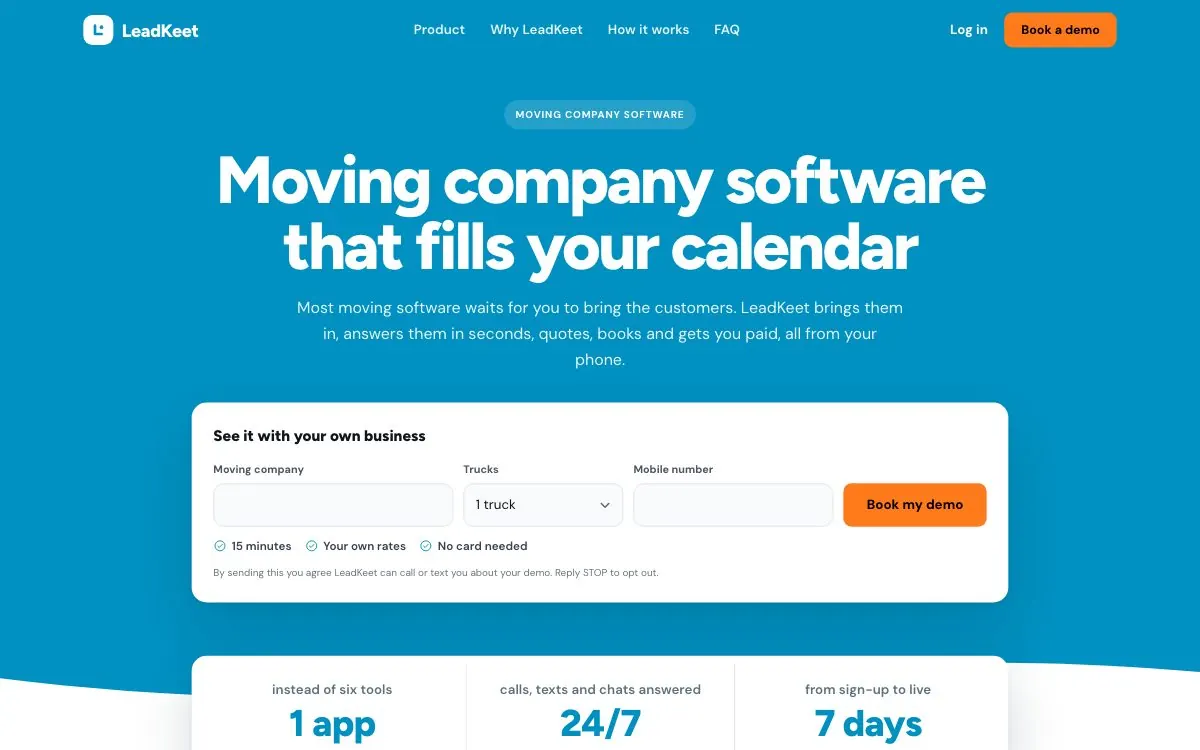The Tidewater moving company website template (opens in a new tab)